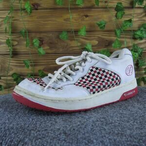 Heelys Men's 7209 Sneaker White Leather Size 8‎ Medium  Used 2025
